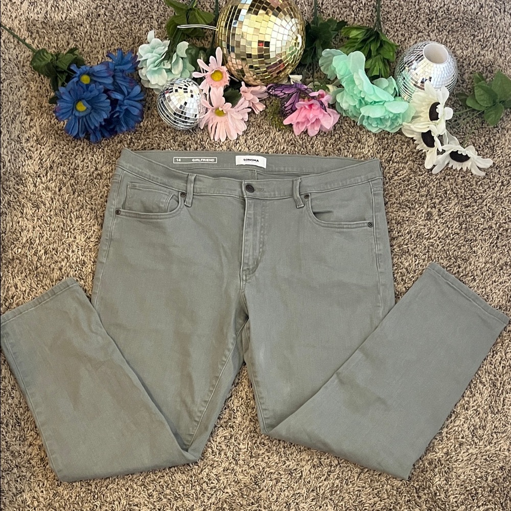 Girlfriend Straight Leg Jeans
